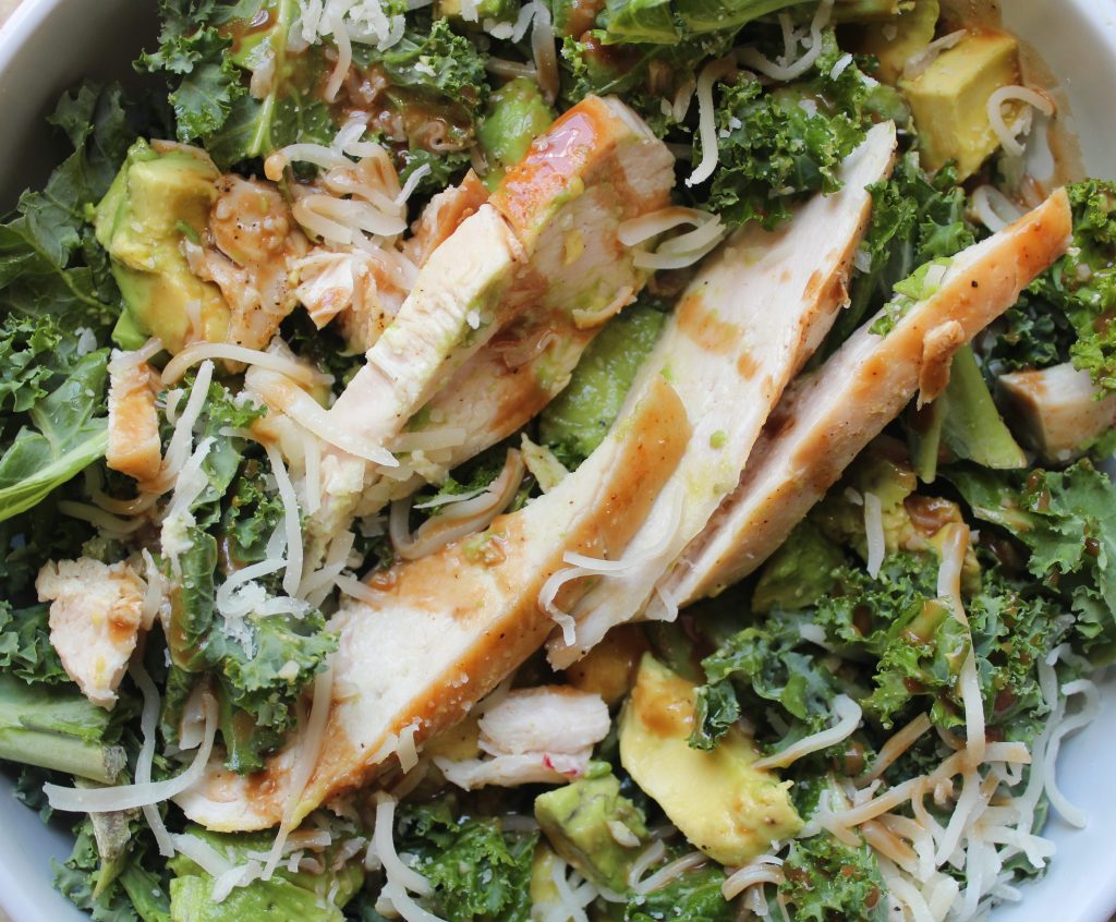 Kale Salad with&nbsp;Chicken